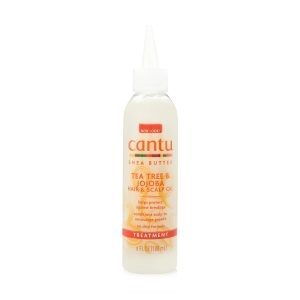 Cantu Hair & Scalp Oil with Shea Butter Tea Tree & Jojoba 6oz