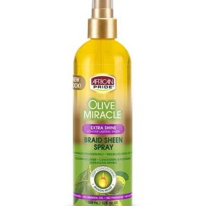 African Pride Extra Braid Sheen Spray 12oz