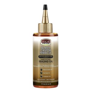 African Pride Black Castor Miracle Hair & Scalp Sealing Oil 6oz