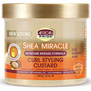 African Pride Shea Miracle Styling Custard 12oz