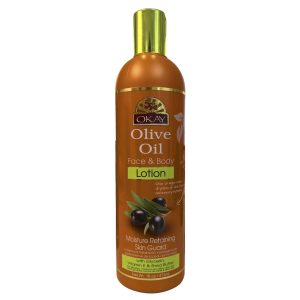 OKAY Olive Oil Face & Body Lotion 16oz (473ml)