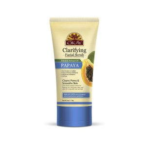 OKAY CLARIFYING FACIAL SCRUB PAPAYA 170 gm