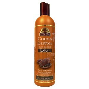 OKAY Cocoa Butter Hand & Body Lotion 16oz (473ml)