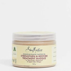 Shea moisture Jamaican black castor oil strengthen & restore treatment masque 8oz