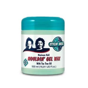 Stylin' Dredz Mouldin' Gel Wax Clear 500mL (16.91oz)
