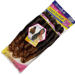 FREETRESS BRAID 3X FRENCH CURL 22″ BRAID Colour T1B/30