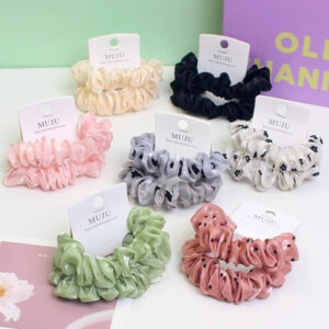 Women's high elastic Hair Ties 2 PCS